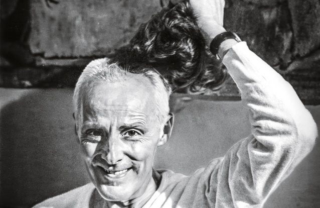 Pintura de Mário Cesariny na Galeria Neupergama